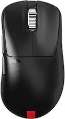 Front. Pulsar - Xlite V4 eS Mini Wireless Gaming Mouse - Black.