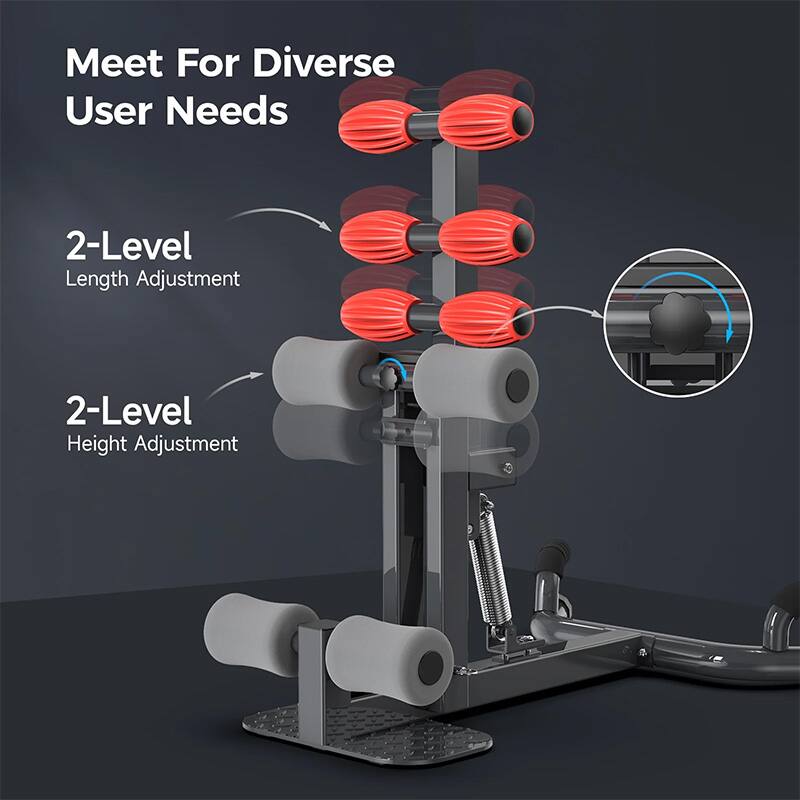 Meet For Diverse User Needs  
2-Level Length Adjustment  
2-Level Height Adjustment