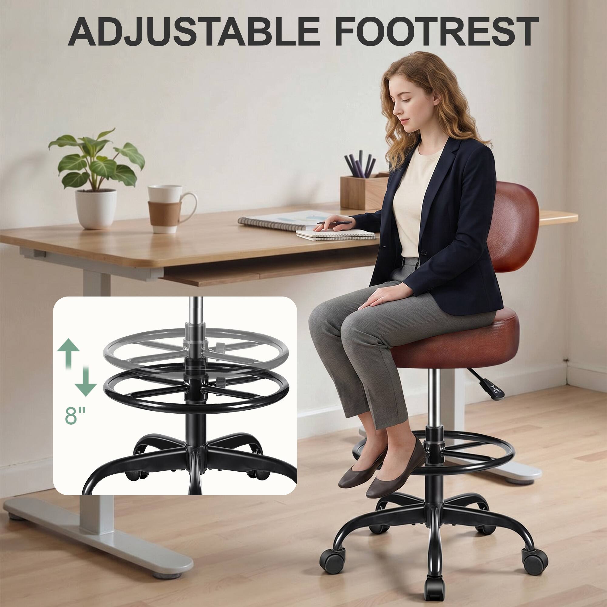 ADJUSTABLE FOOTREST 8"