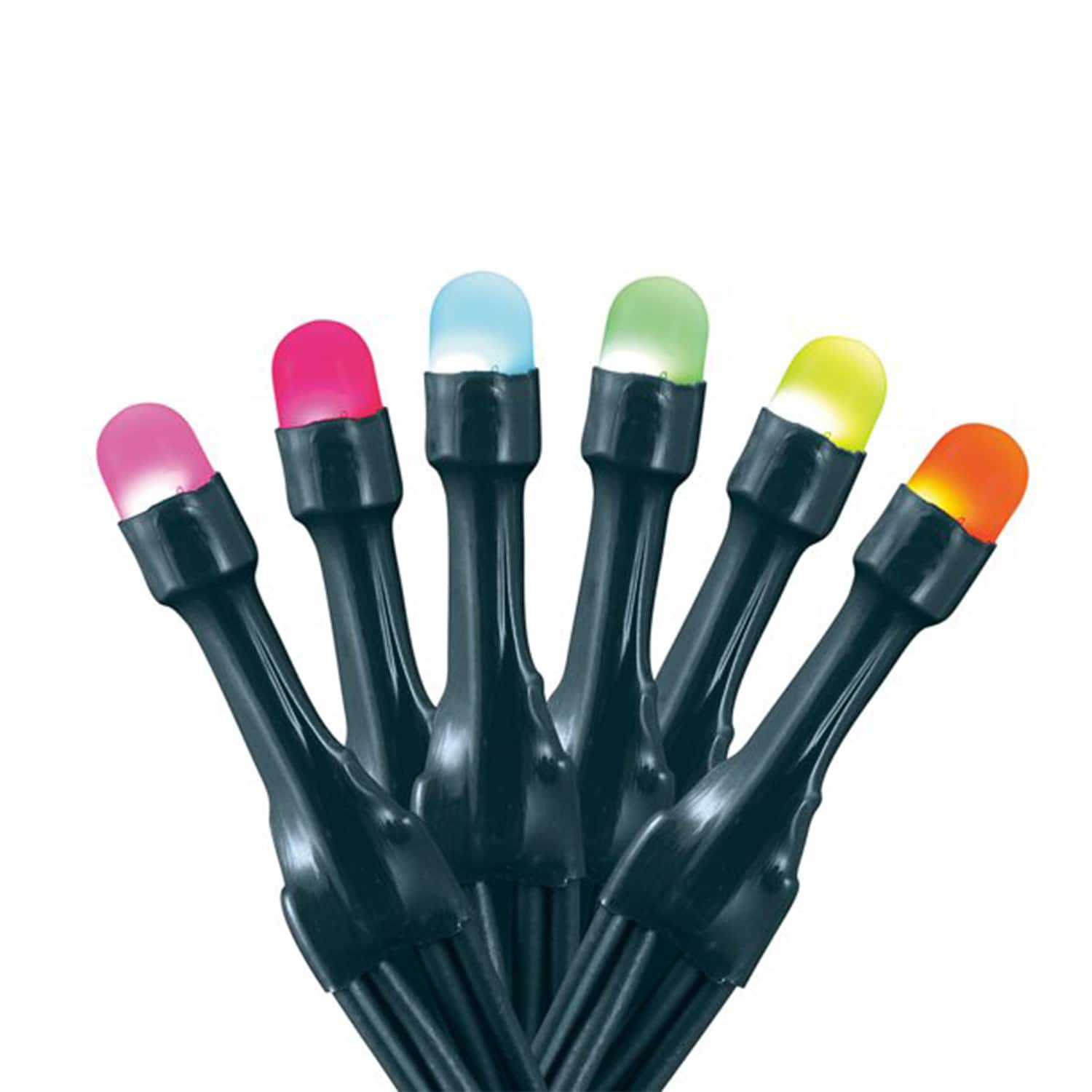 Home Heritage - Lumations 16.3 Ft RGB LED Indoor/Outdoor String Lights, 50 Count - Multicolor