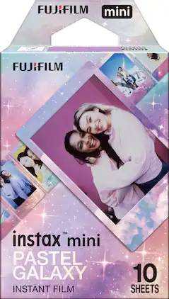 Fujifilm - instax mini Galaxy Instant Film - Instant Print Camera Compatilble