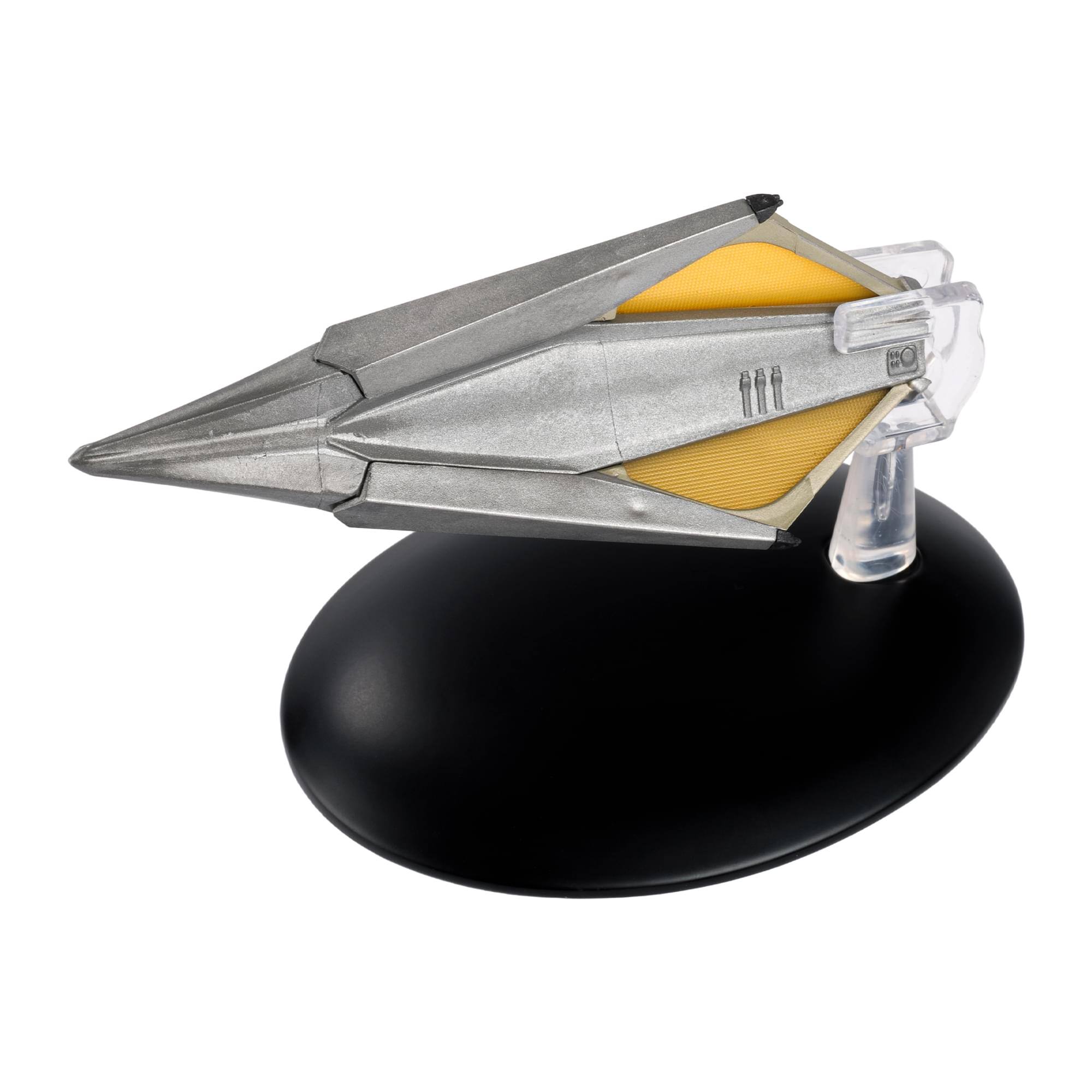 Alt View 2. Eaglemoss - Eaglemoss Star Trek Starship Replica | Tholian Webspinner - Blue.