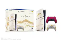 PS5 Console Ghost of Yōtei LimitedEdition Bundle DualSense Controller Cosmic Red - PlayStation 5