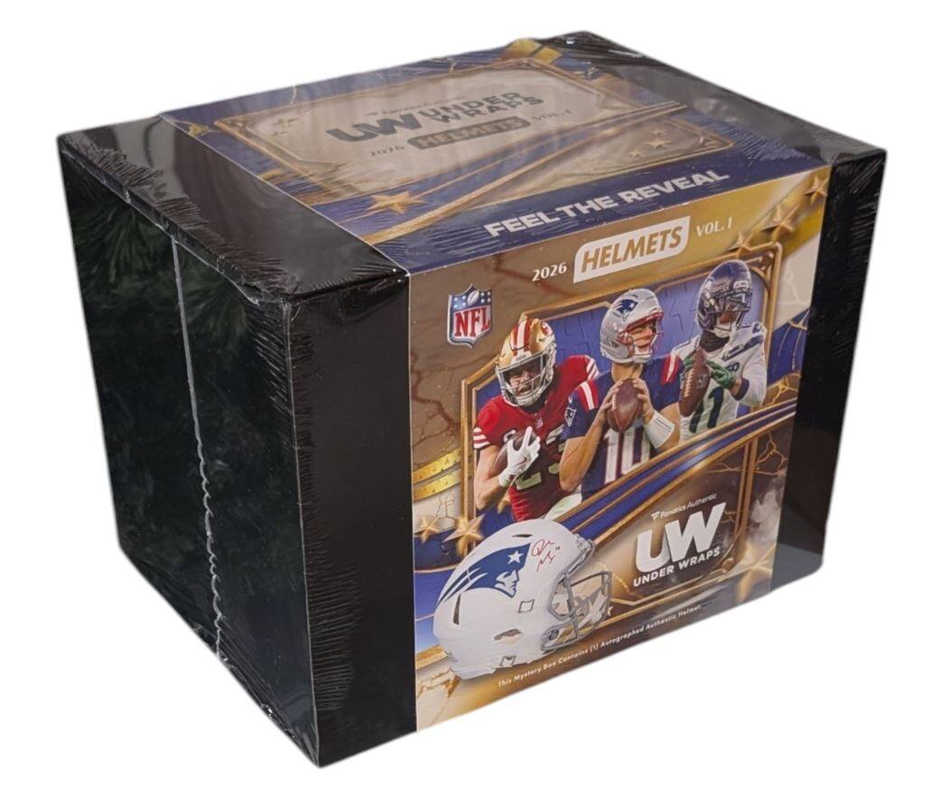HIPAR LWV HELMET HE 100 THE REVEAL FEEL THE REVEAL VOL.1 2026 HELMETS NFL UNDER WRAPS P Aurographed
