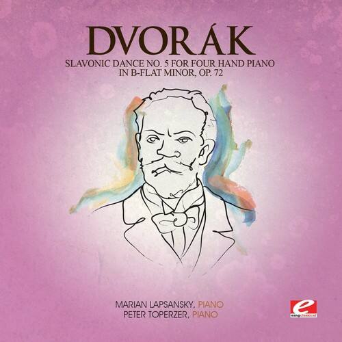 Dvorak - Slavonic Dance 5 Four Hand Piano B-Flat Min 72   - COMPACT DISCS [CD]