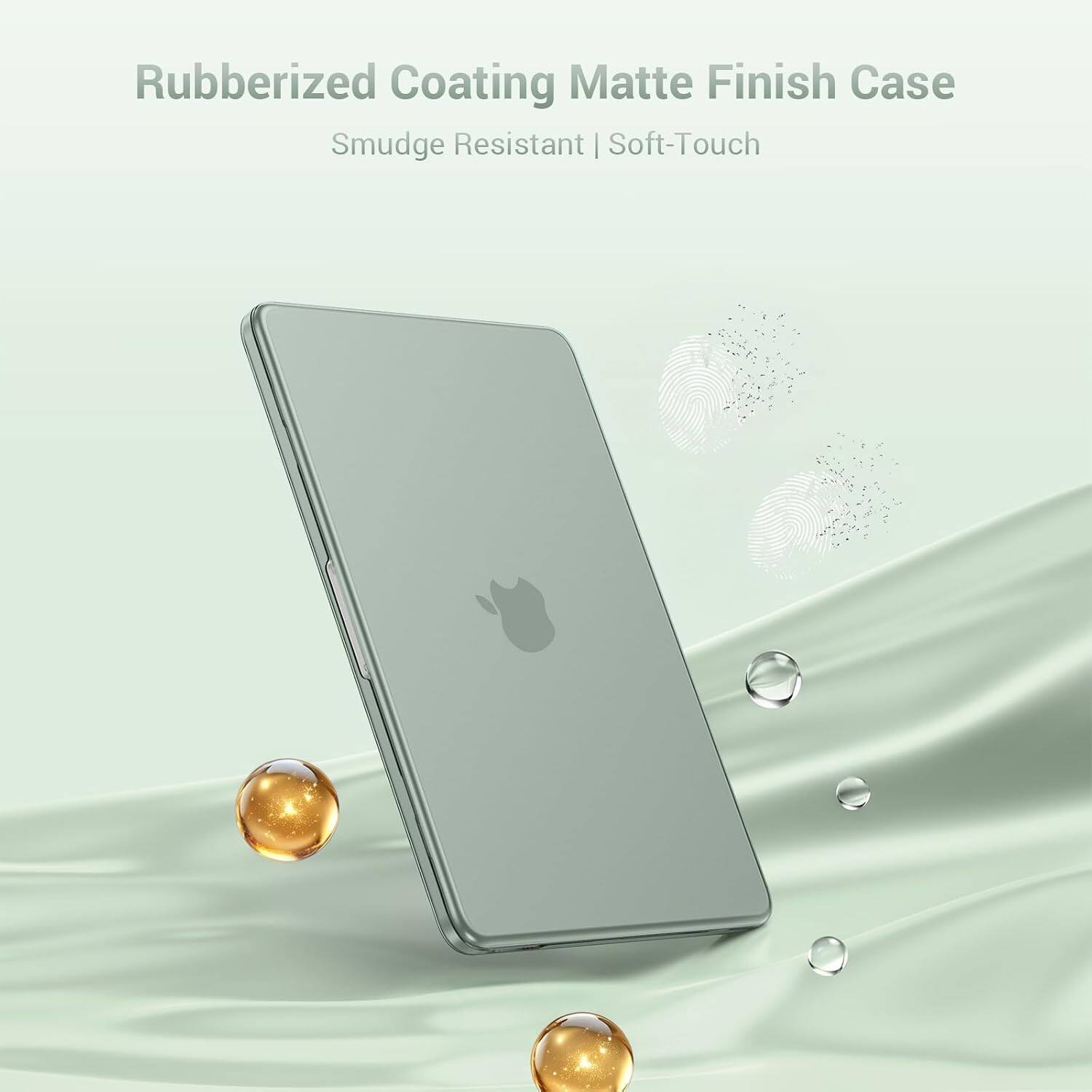 Rubberized Coating Matte Finish Case  
Smudge Resistant | Soft-Touch