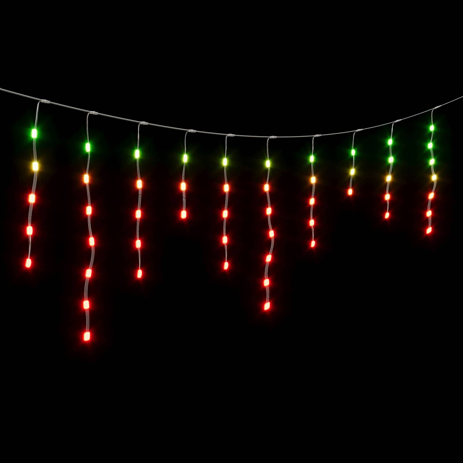 Alt View 12. Govee - RGBIC 32.8ft Icicle Lights - Multi.