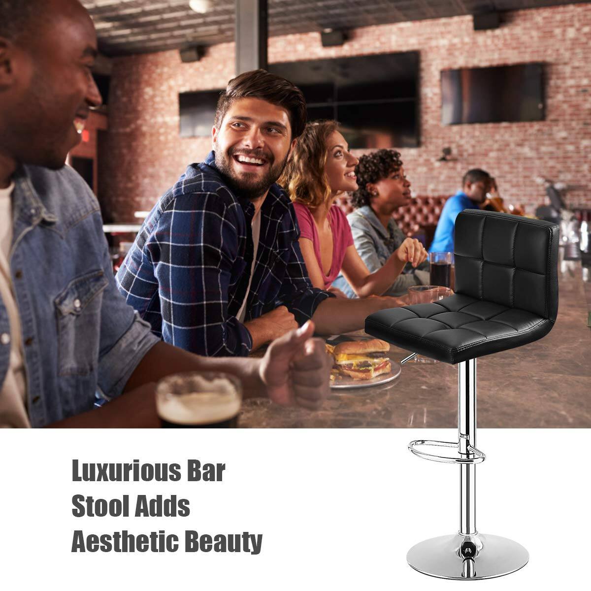 Luxurious Bar Stool Adds Aesthetic Beauty