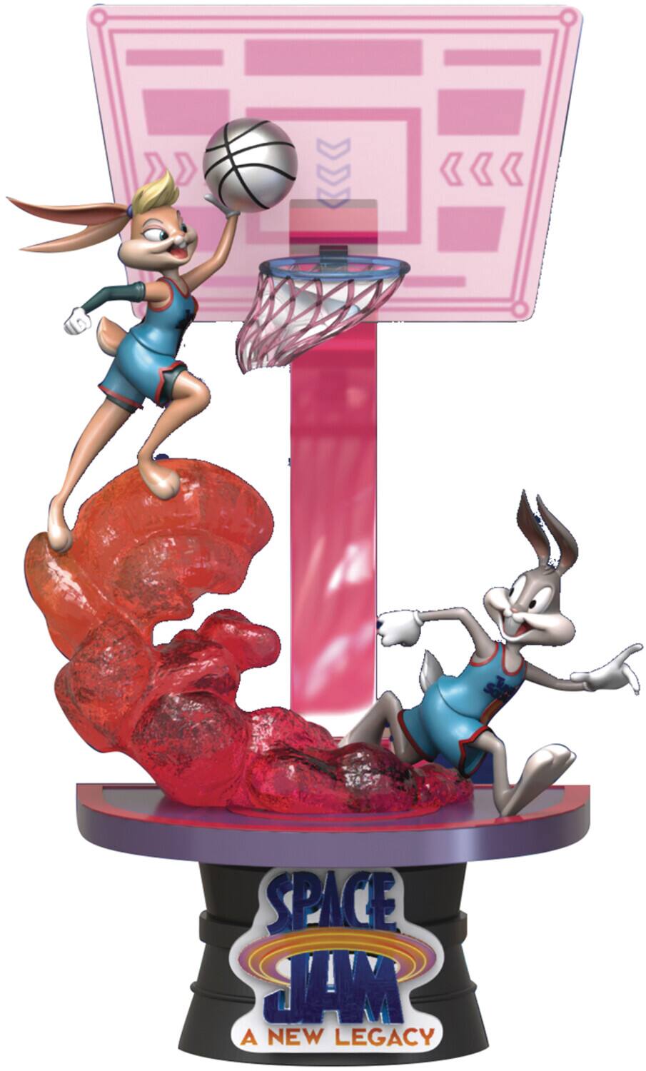 Beast Kingdom - Space Jam: A New Legacy - D-Stage - Lola & Bugs 6" Statue - Collectibles