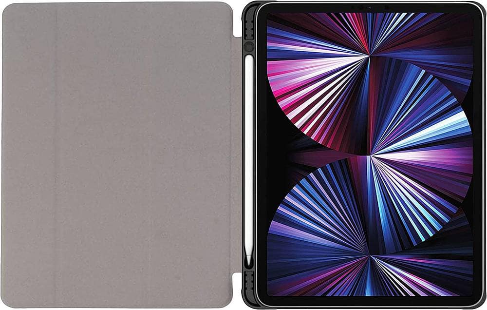 Alt View 13. SaharaCase - Marble Series Folio Case for Apple iPad Pro 11" (2nd, 3rd, and 4th Gen 2020-2022) - Pink Marble.