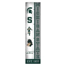Fan Creations - Michigan State Spartans 6" x 24" Progression Wood Sign - Multicolor