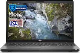 Dell - 15.6" Refurbished 1920 x 1080 FHD - Intel 9th Gen Core i7-9750H with 32GB RAM - NVIDIA Quadro P620 - 512GB SSD - Gray