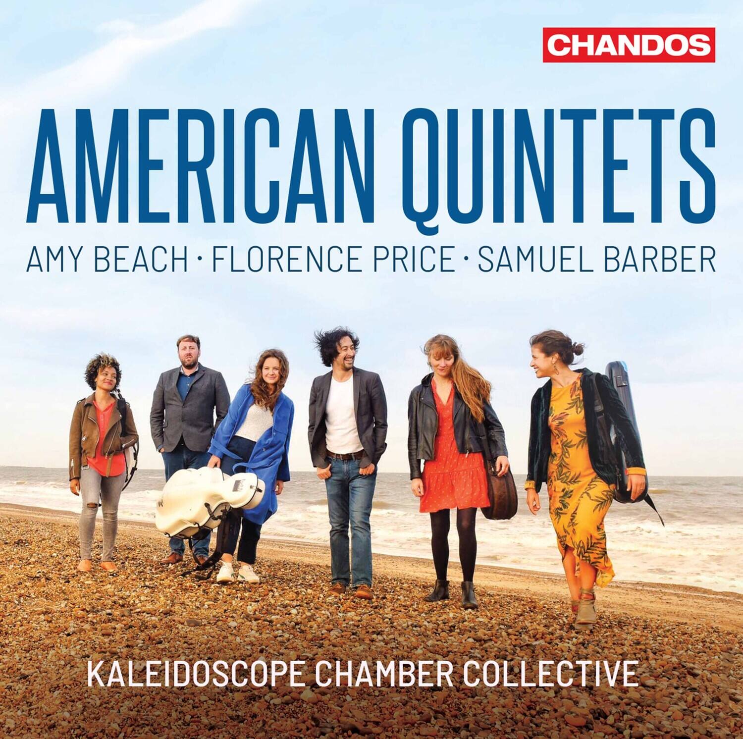 CHANDOS  
AMERICAN QUINTETS  
AMY BEACH • FLORENCE PRICE • SAMUEL BARBER  
KALEIDOSCOPE CHAMBER COLLECTIVE