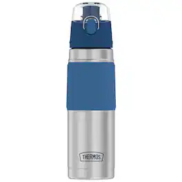 Thermos - 18-Ounce Vacuum-Insulated Stainless Steel Hydration Bottle - Slate Blue