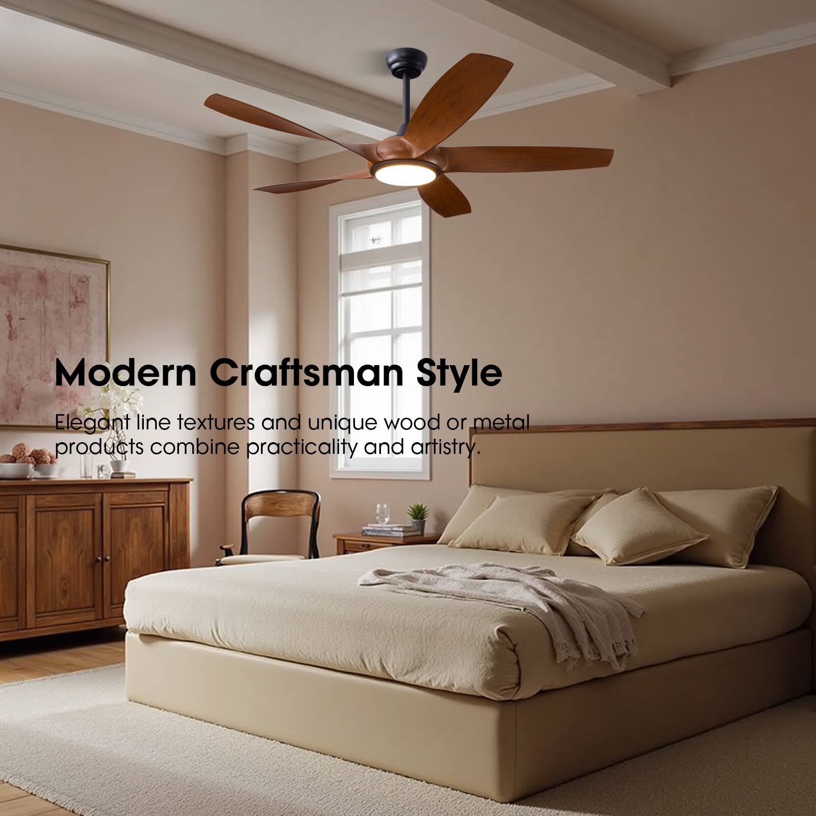 Modern Craftsman Style

Elegant line textures and unique wood or metal products combine practicality and artistry.