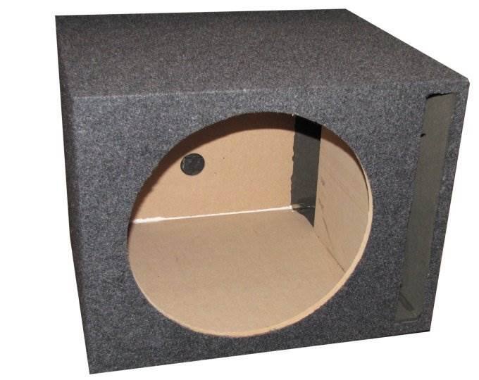 Alt View 4. MTX - MTX TN12-04 12" 400 Watt  Car Audio Bass Subwoofer + Vented Ported Box Enclosure - Black.