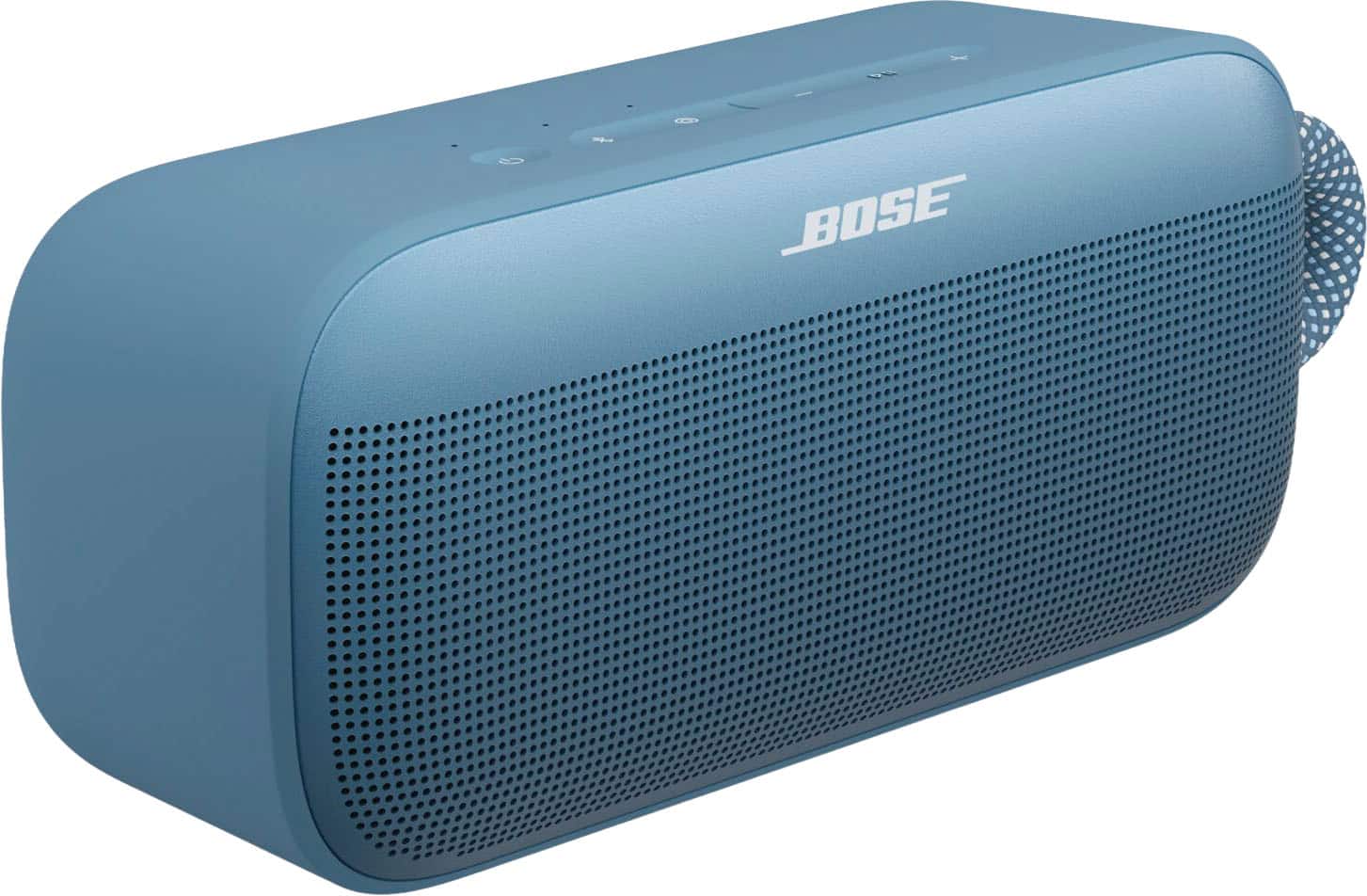 Left. Bose - SoundLink Plus Portable Bluetooth Speaker - Blue Dusk.