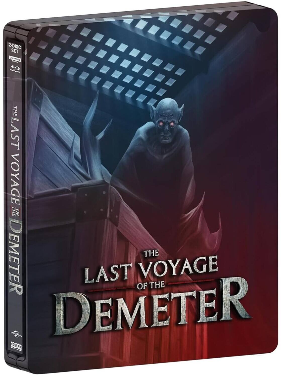 Front. The Last Voyage of the Demeter (Steelbook)   - 4K Blu-Ray.