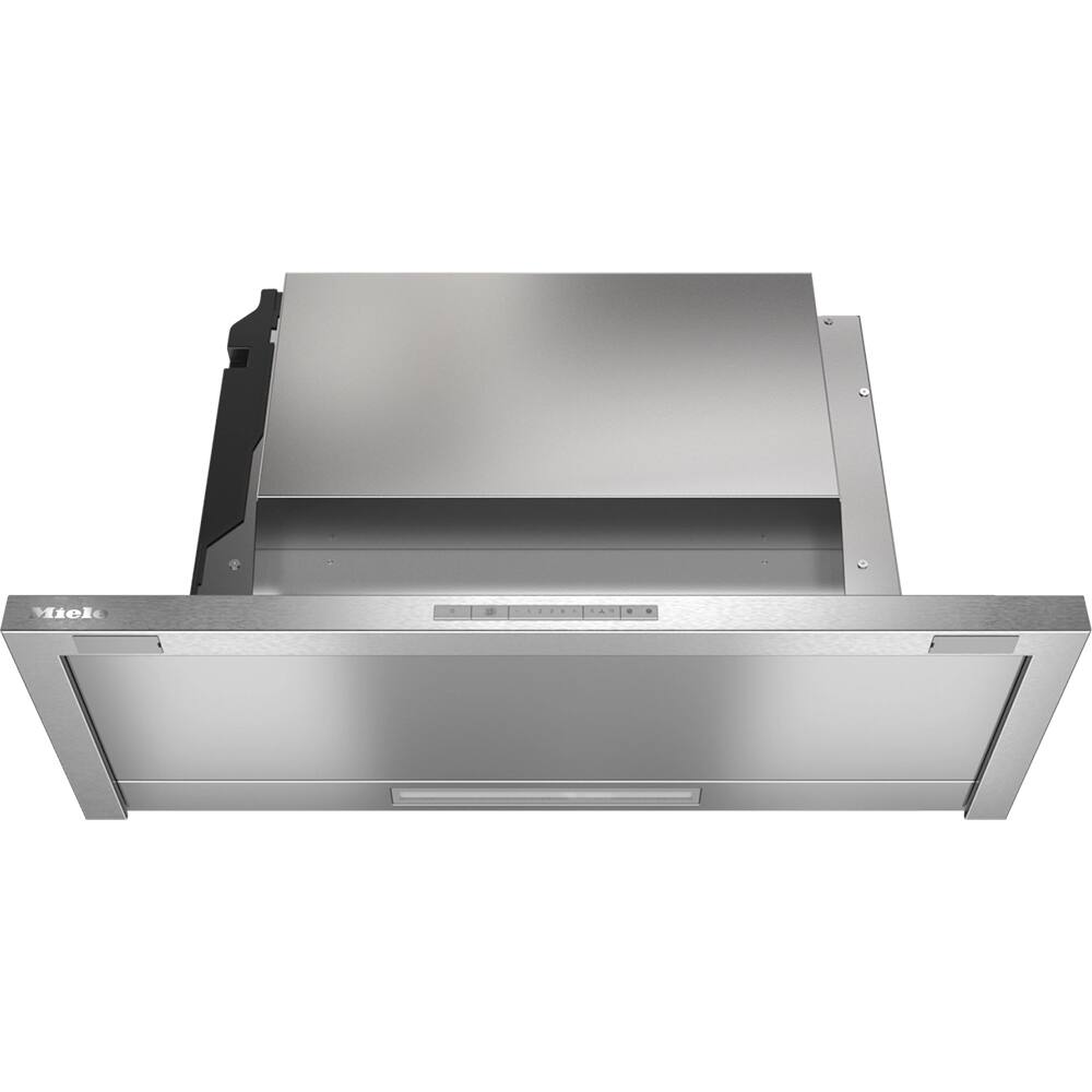 Angle. Miele - DAS 4720 30" Built-in Ventilation Hood with WiFi - Stainless.