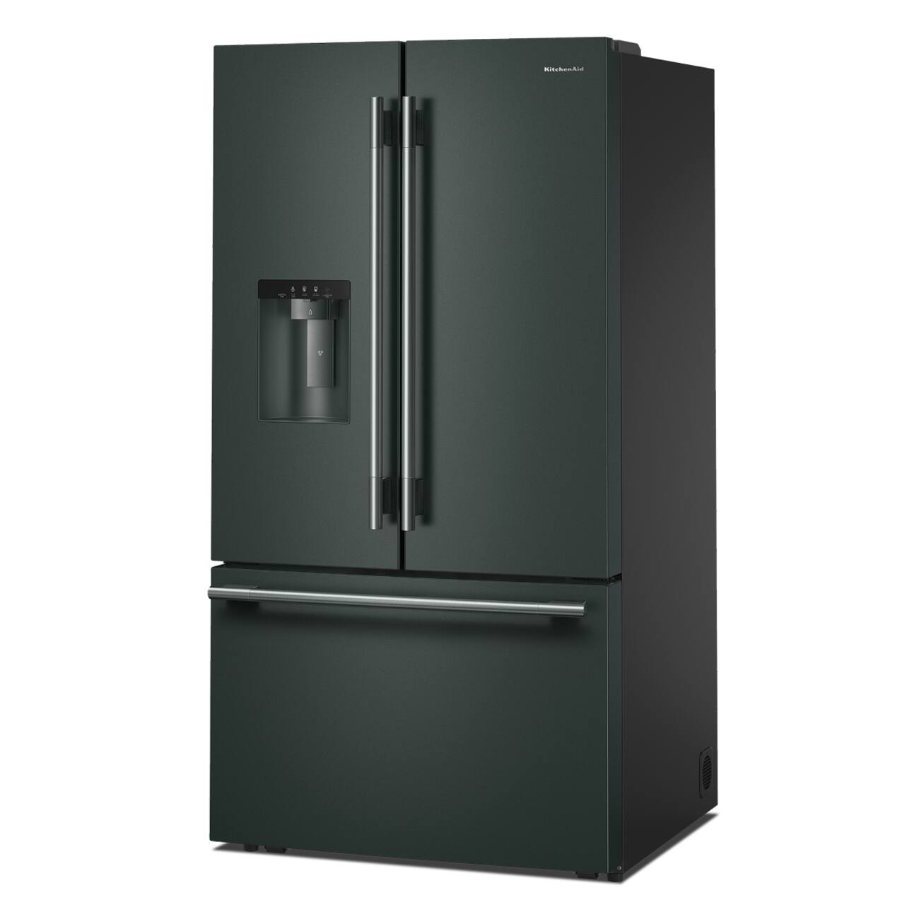 Alt View 8. KitchenAid - 36 in. Wide 30 cu. ft. French Door Refrigerator with Exterior Water and Ice - Juniper.