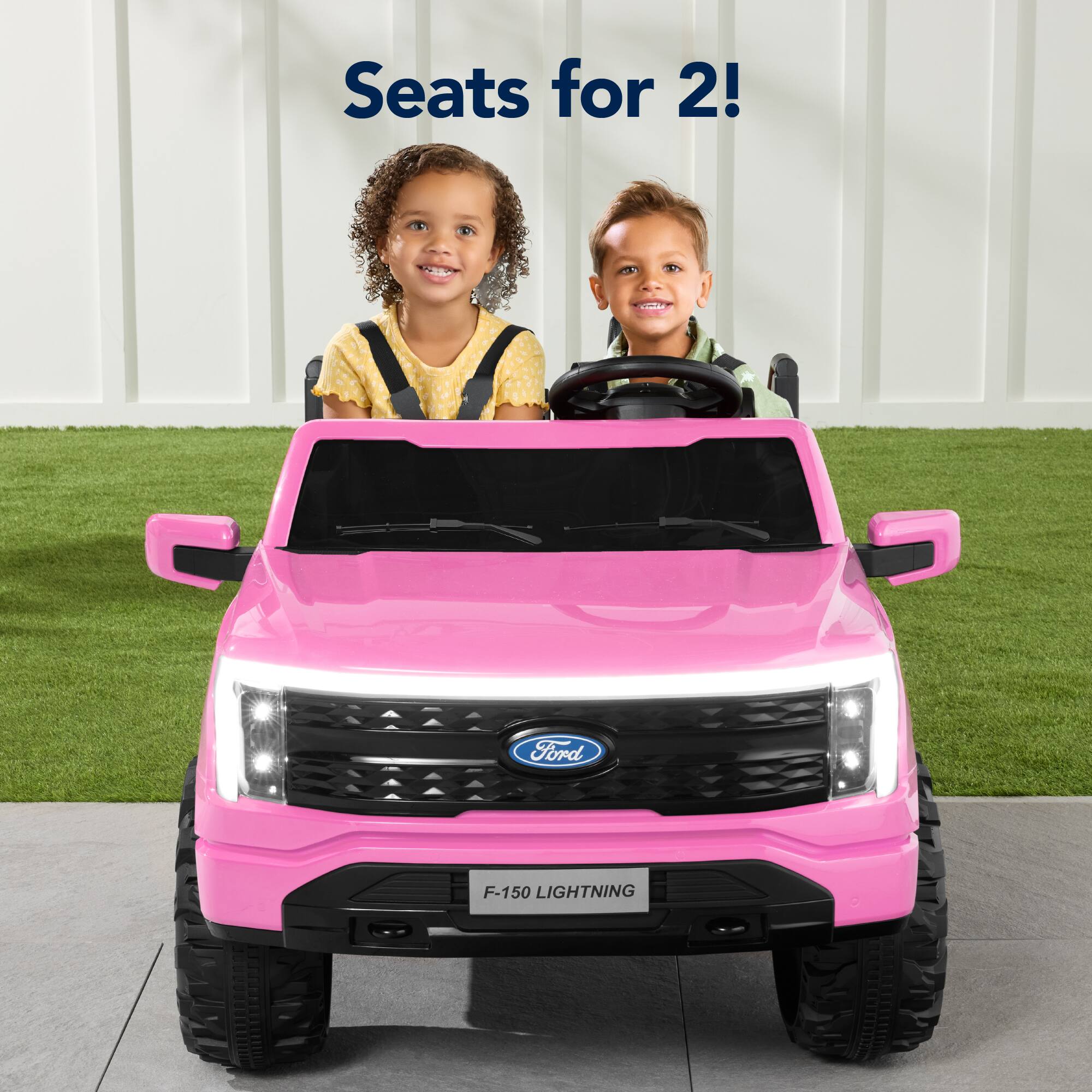 Seats for 2! Ford F-150 Lightning