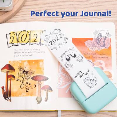 6 rollen thermisch papier, zelfklevend, 53 x 28 mm printerpapier, rol fotoprinterpapier, bedrukbare stickers voor foto's, notities, doe-het-zelf creaties (6 kleuren 6 rollen thermisch papier, zelfklevend, 53 x 28 mm printerpapier, rol fotoprinterpapier, bedrukbare stickers voor foto's, notities, doe-het-zelf creaties (6 kleuren