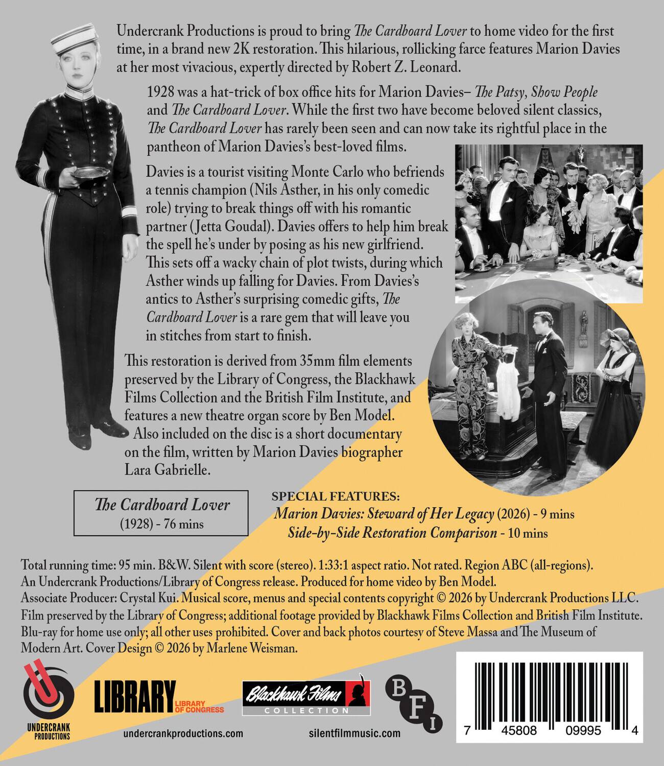Alt View 1. The Cardboard Lover   - BLU-RAY.