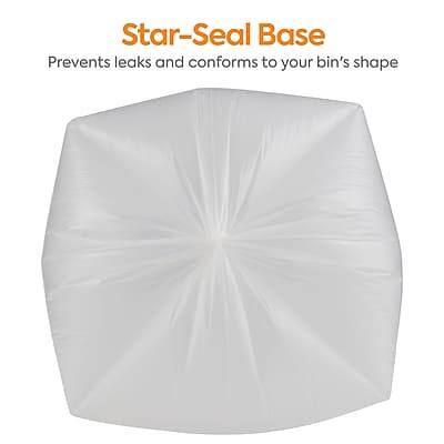 Star-Seal Base  
Prevents leaks and conforms to your bin's shape