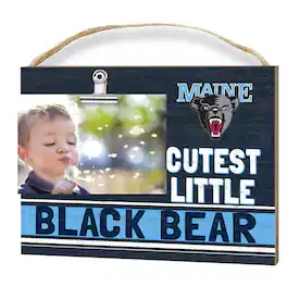 Jardine - Maine Black Bears 8'' x 10'' Cutest Little Team Logo Clip Photo Frame - Navy