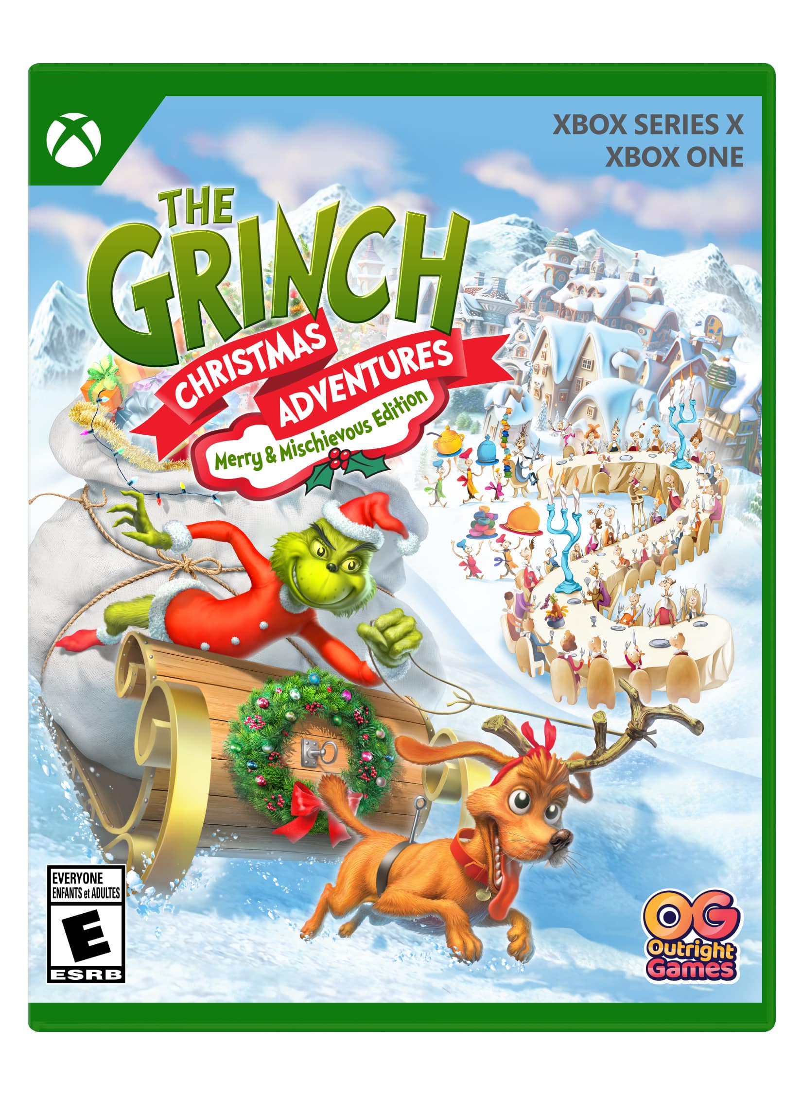The Grinch Christmas Adventure - Merry & Mischievous Edition - Xbox Series X - Front_Zoom