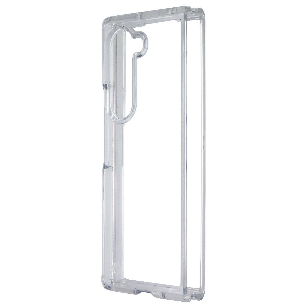 Front. Speck - Speck Presidio Perfect Clear Fold Case for Samsung Galaxy Z Fold6 - Clear - Clear.