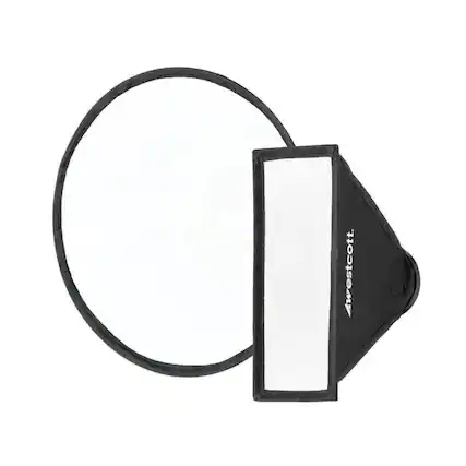 Front. Westcott - Westcott FJ80 Pocket Box Pack (Twist Lock) - Portable Speedlight Softboxes.