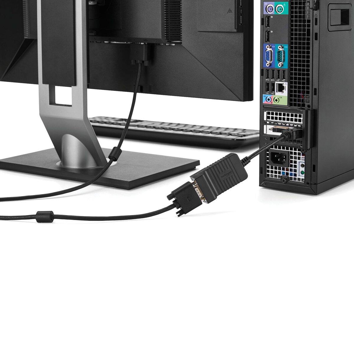 Alt View 4. StarTech.com - StarTech DP2VGA Male DisplayPort to Female VGA Video Adapter Converter.