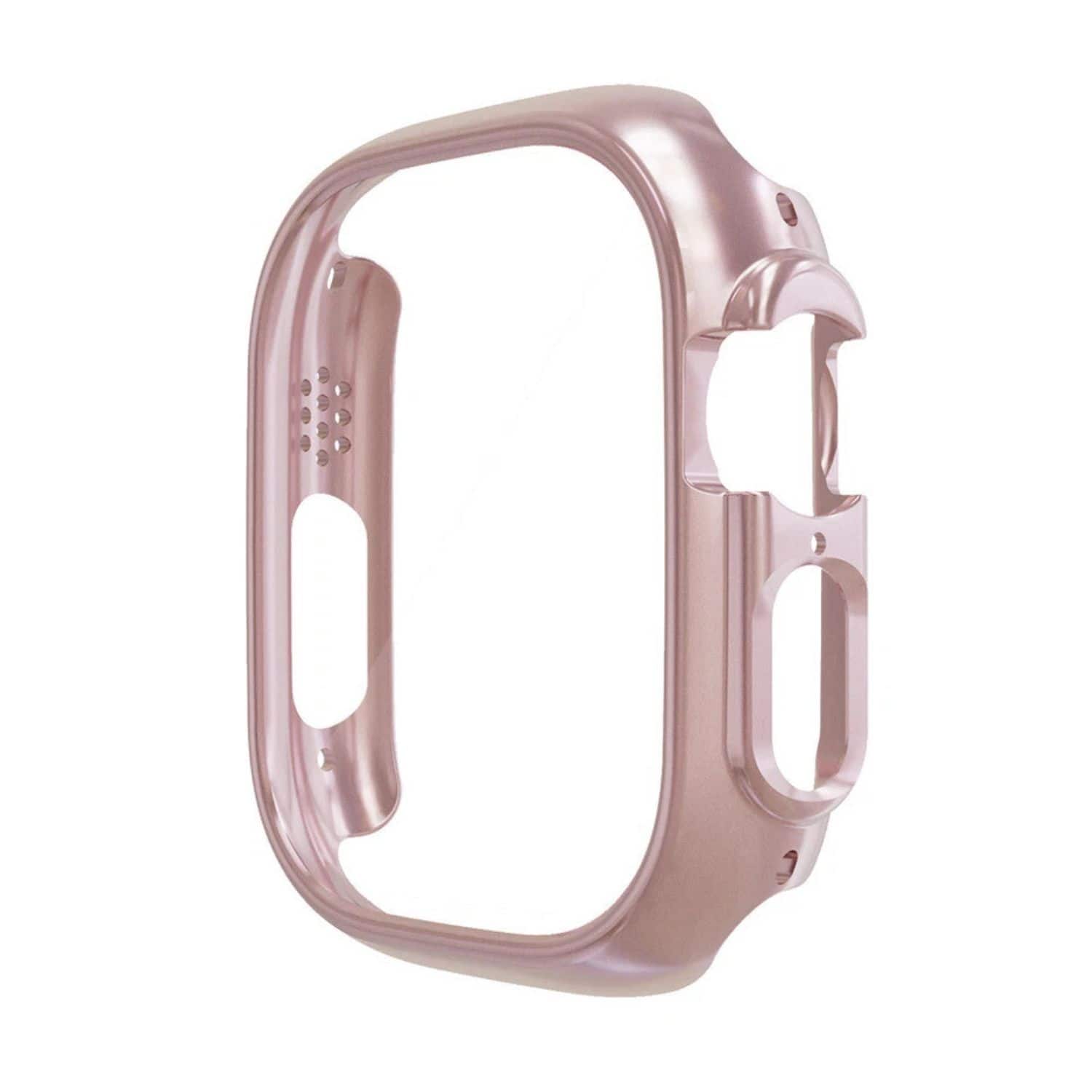 Stock Preferred - Watch Case Frame Protector 41mm Hard PC Bumper for Apple Watch Series 9 8 7 - Pink