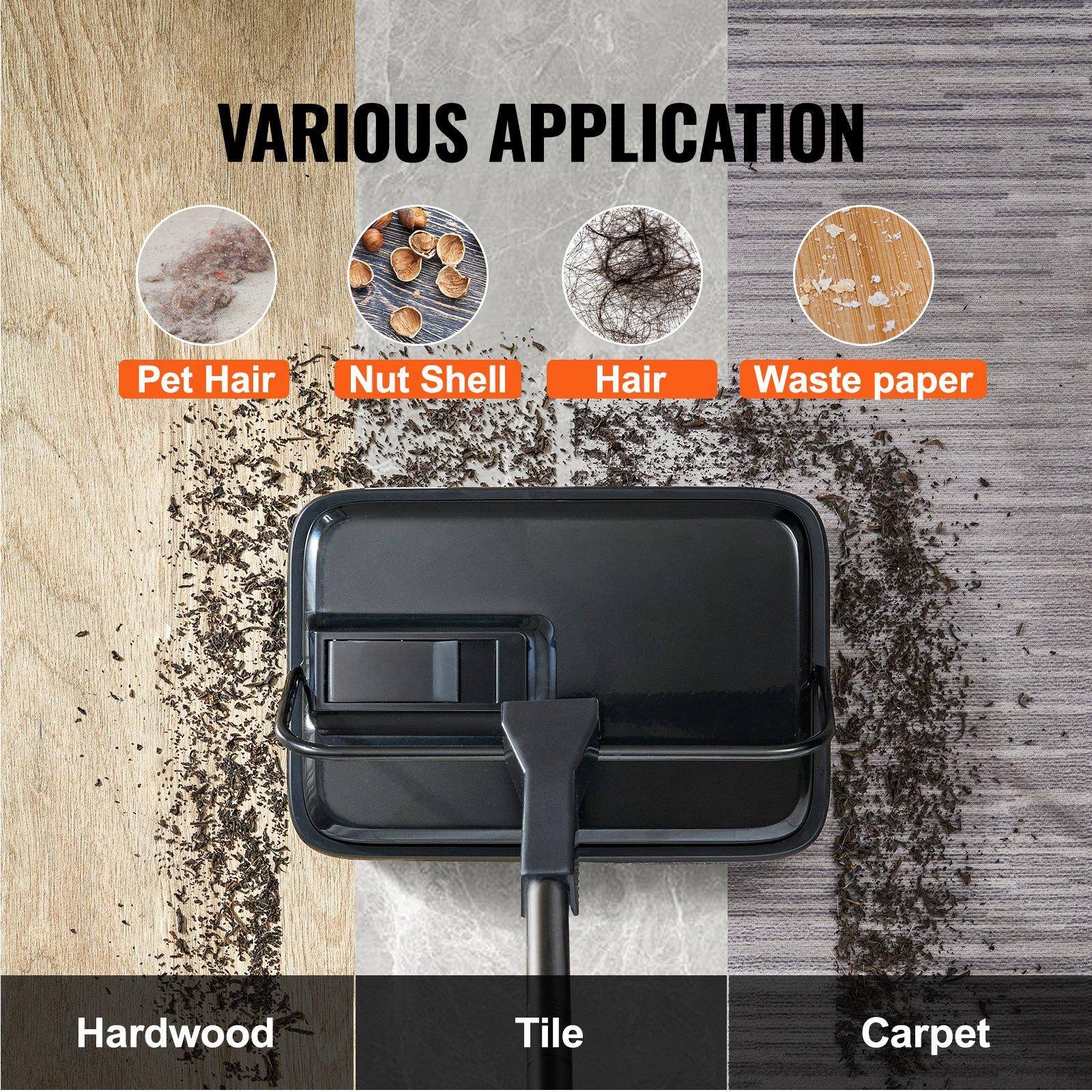 VARIOUS APPLICATION

Pet Hair  
Nut Shell  
Hair  
Waste paper  

Hardwood  
Tile  
Carpet