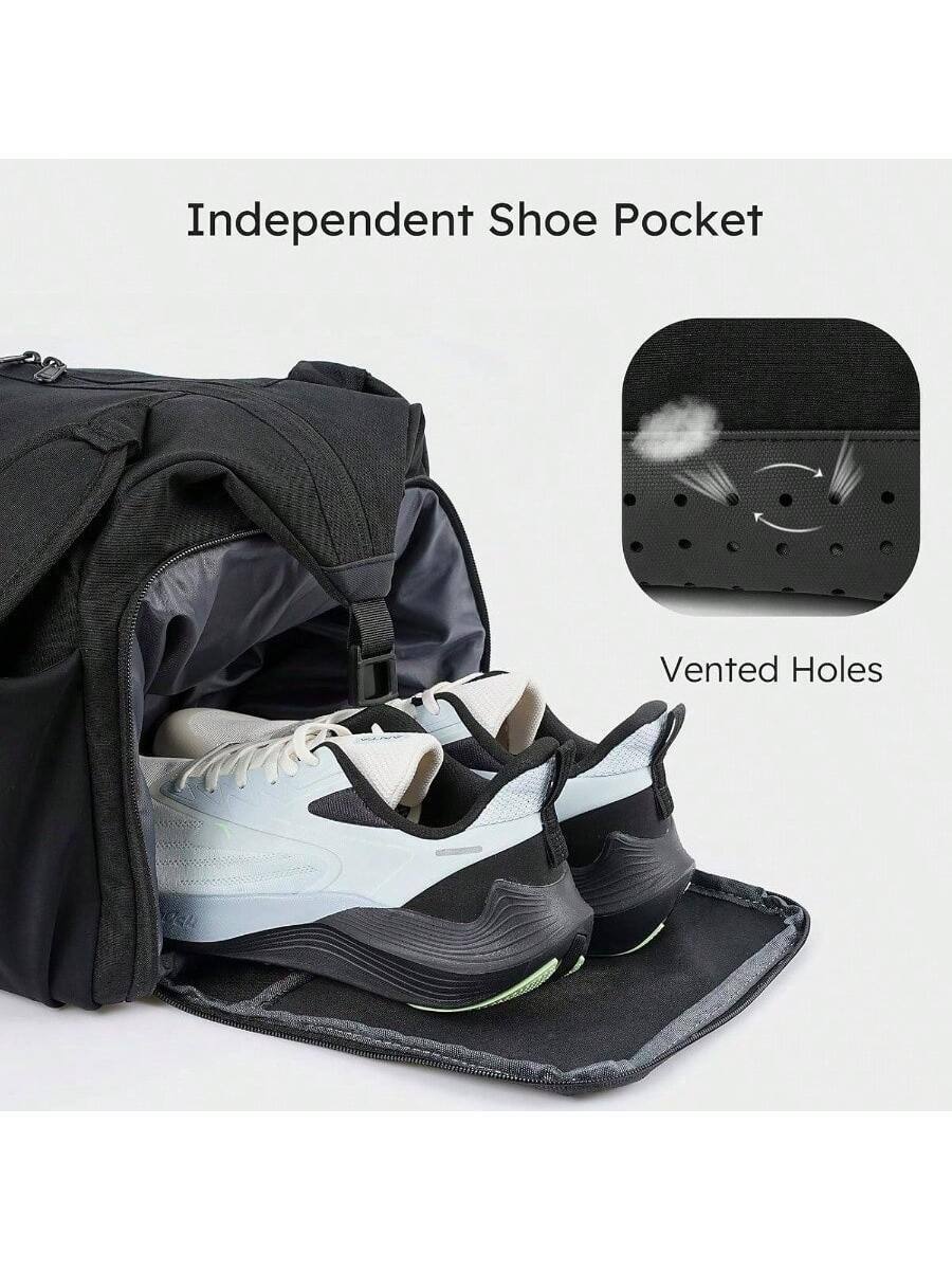 Independent Shoe Pocket  
Vented Holes