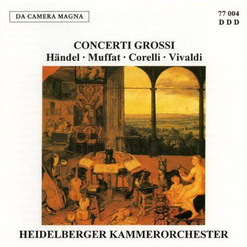 DA CAMERA MAGNA  
77 004 DDD  

CONCERTI GROSSI  
Händel • Muffat • Corelli • Vivaldi  

HEIDELBERGER KAMMERORCHESTER