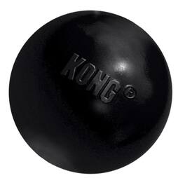KONG - Extreme Ball Dog Toy in Medium/Large: 30-65 lbs - Black