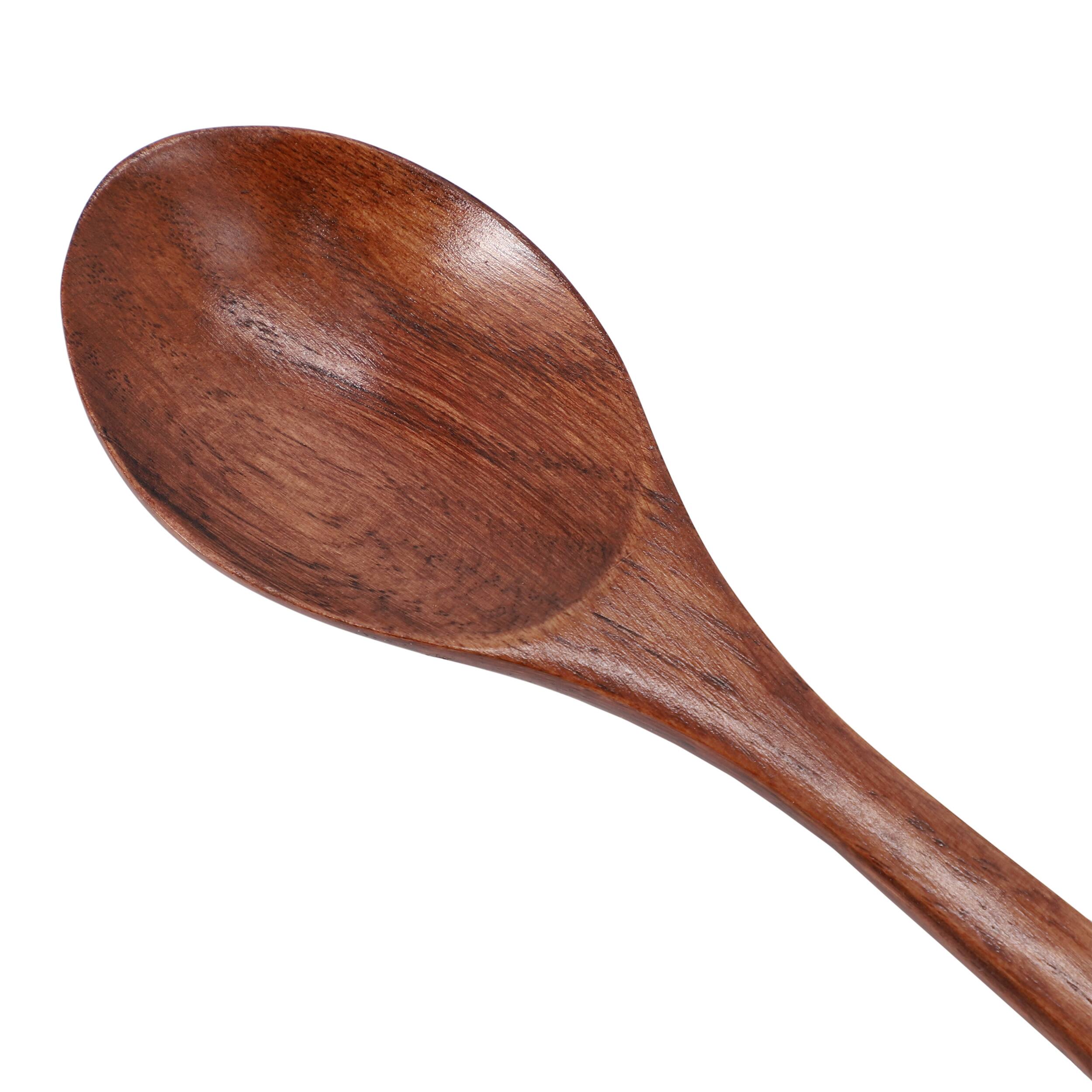 Alt View 3. MegaChef - MegaChef 6 Piece 9 Inch Acacia Wood Spoon Set - Brown.