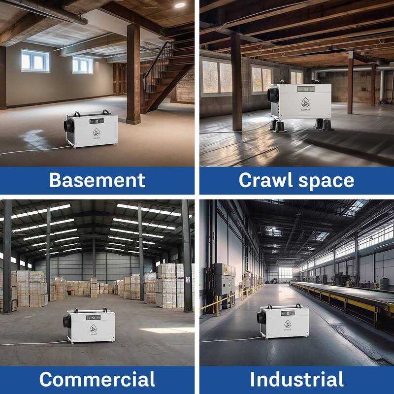 - Basement
- Crawl space
- Commercial
- Industrial