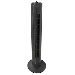 Optimus - 32 in. Tall Tower Fan - Black