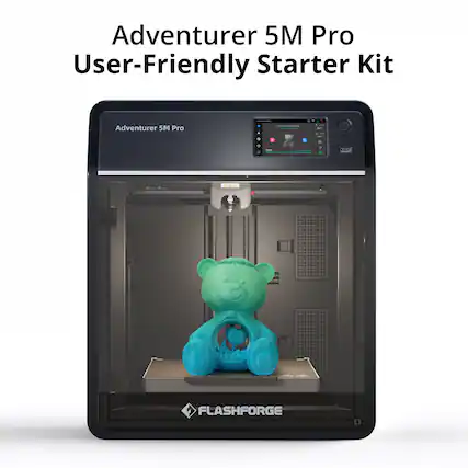 Adventurer 5M Pro User-Friendly Starter Kit
Adventurer 5M Pro
FLASHFORGE
