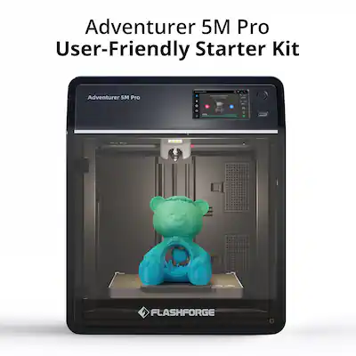 Flashforge Adventurer 5M Pro 3D Printer, Auto Leveling, 280°C Flashforge Adventurer 5M Pro 3D Printer, Auto Leveling, 280°C