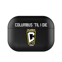 Keyscaper - Columbus Crew Columbus Crew Insignia AirPods Case Cover - No Size - Black