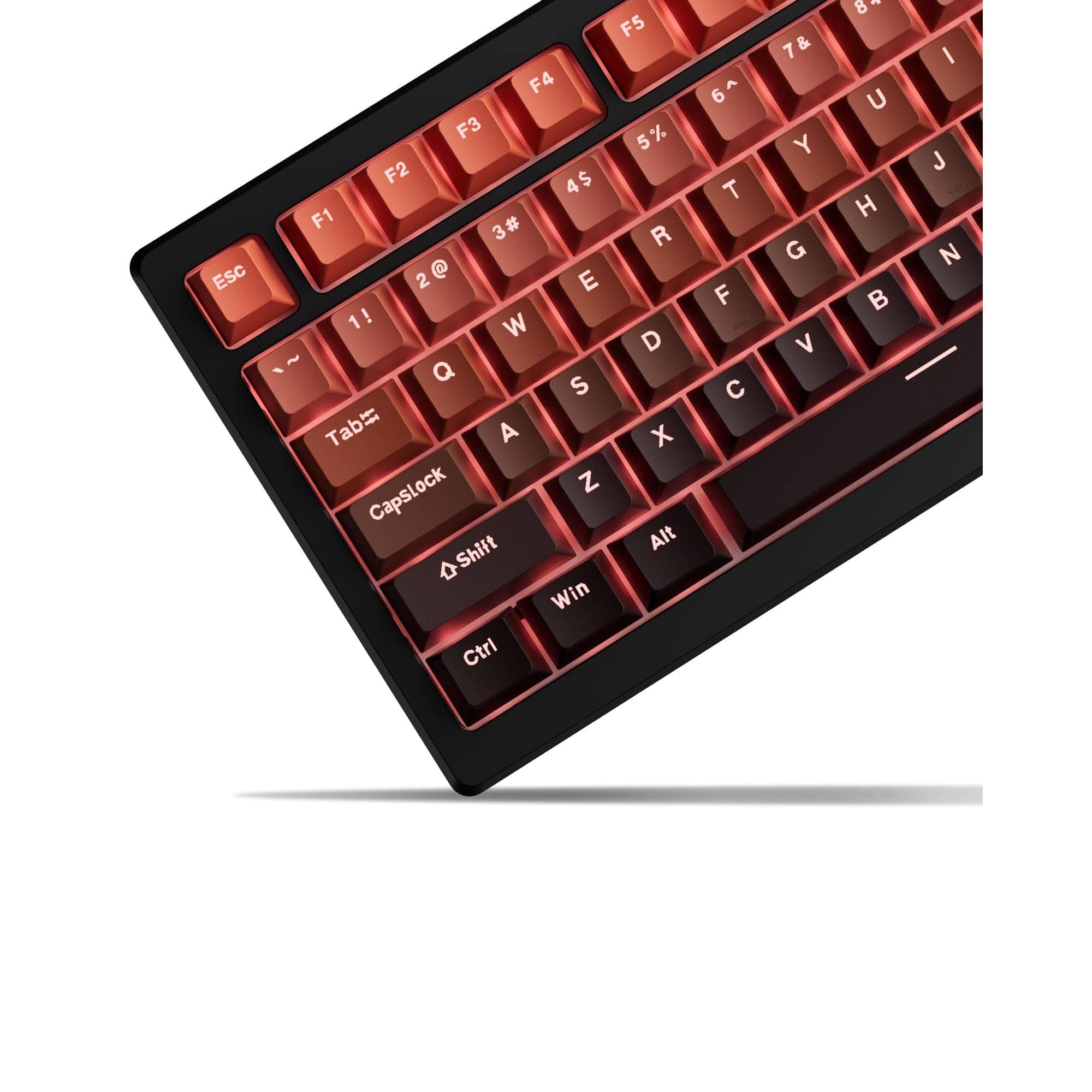 PARKER SLATER - Keycaps PBT - Red