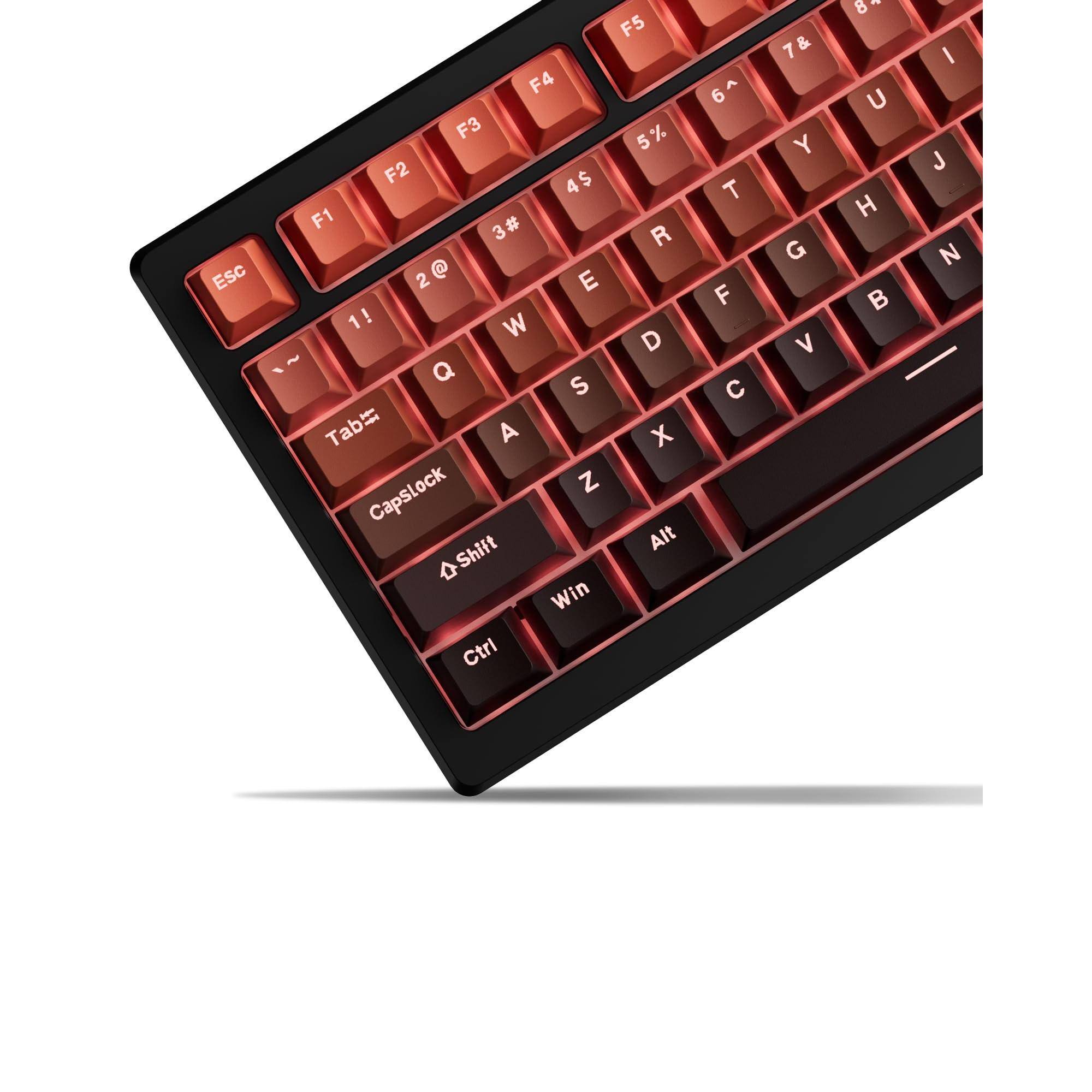 PARKER SLATER - Keycaps PBT - Red