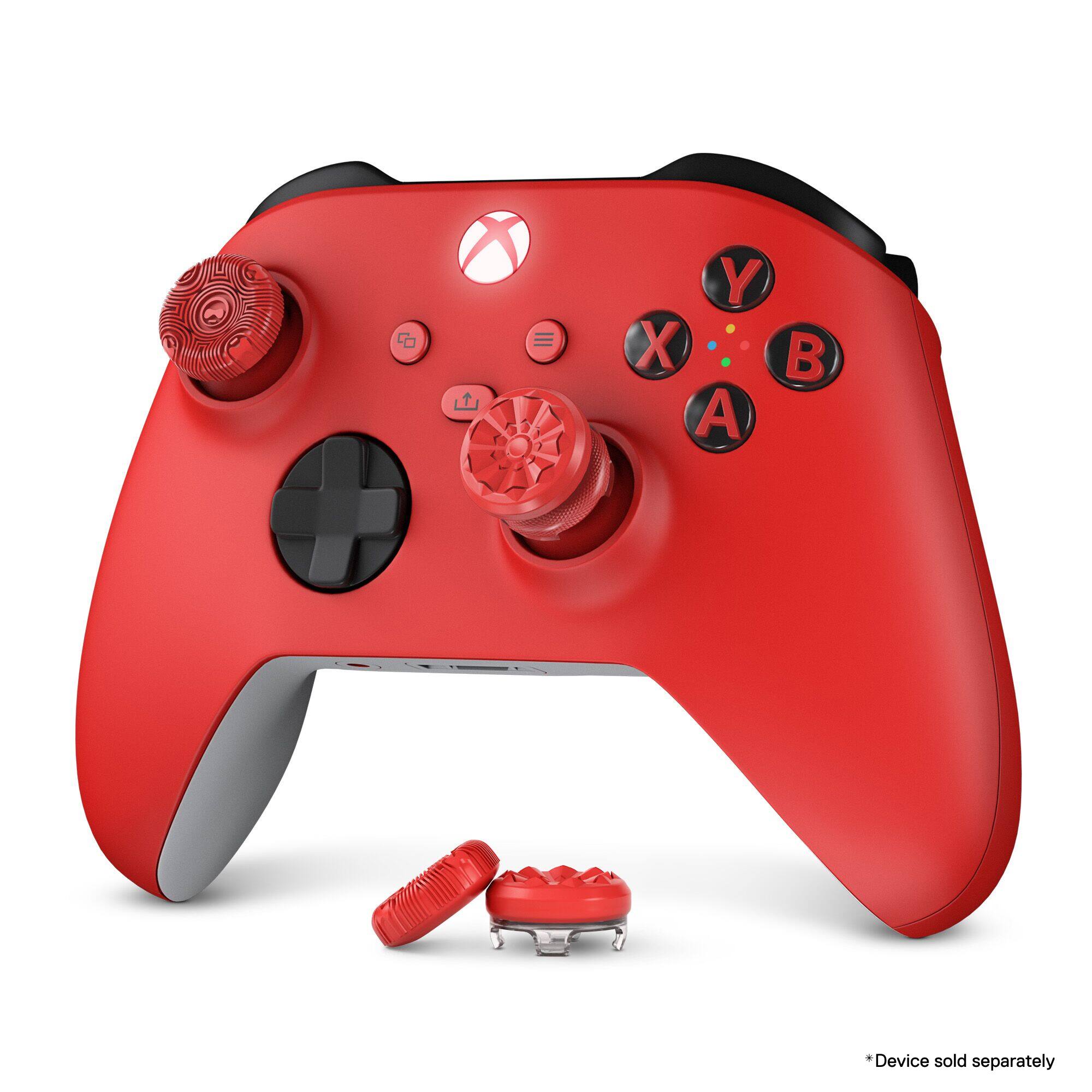 The text on the image reads: "X & Y = Y X C Device sold separately."