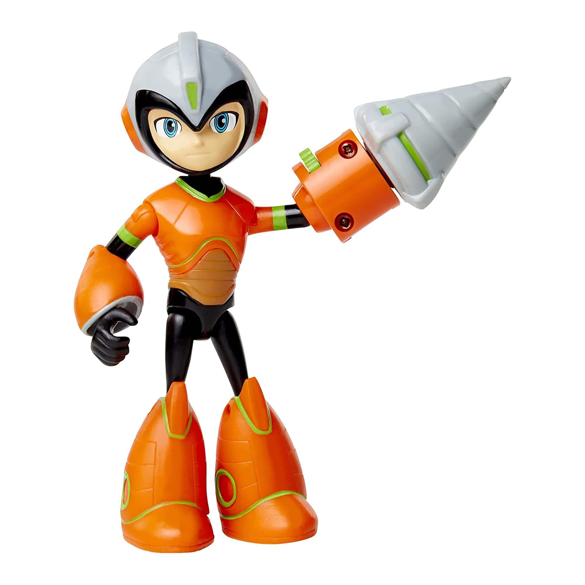 Jakks Pacific - Mega Man Fully Charged 7 Inch Action Figure | Drill Man - Orange price history on PriceWatchPro