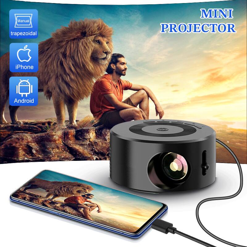 MINI PROJECTOR

- Manual trapezoidal
- iPhone
- Android