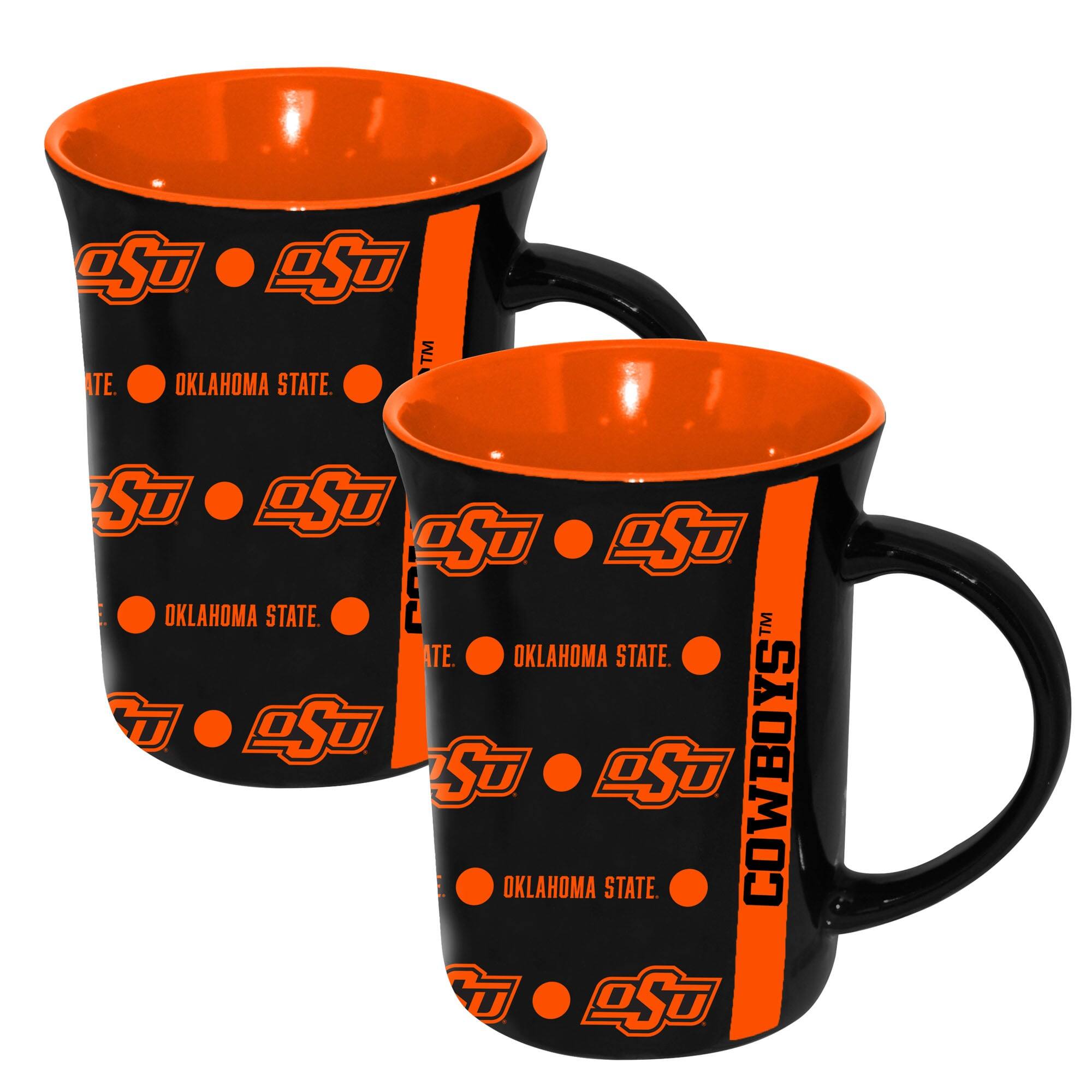 The Memory Company - Oklahoma State Cowboys 2-Pack 15oz. Line Up Ceramic Mugs - Multicolor price history on PriceWatchPro